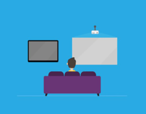 مقایسه ویدئو پروژکتور با تلویزیون